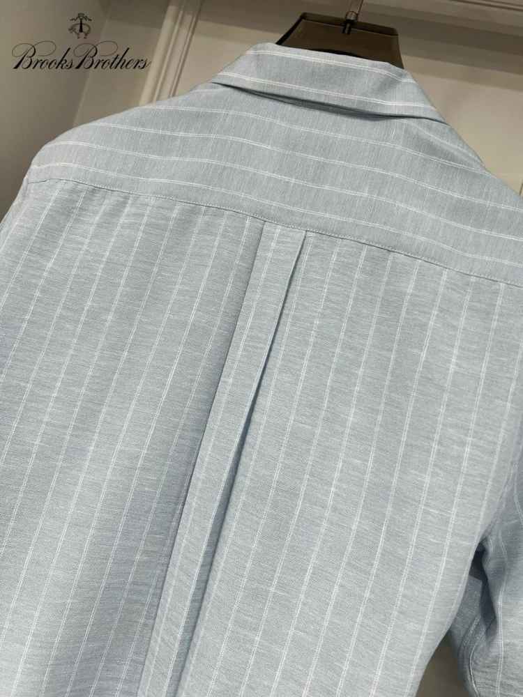 Brooks Brothers Grey Premium Cotton Shirt-2