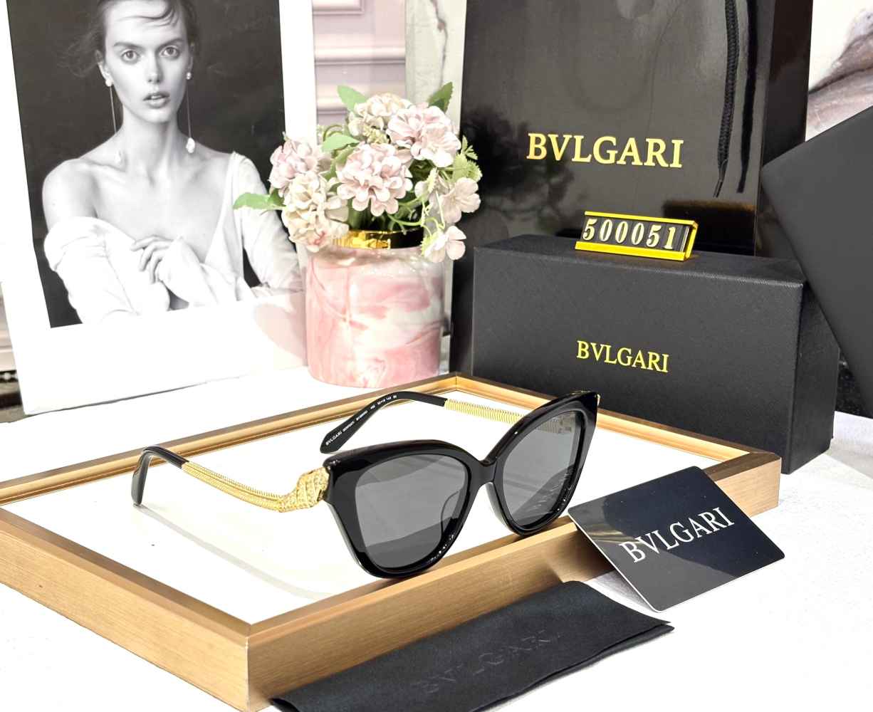 Bvlgari Black Luxury Sunglasses-1