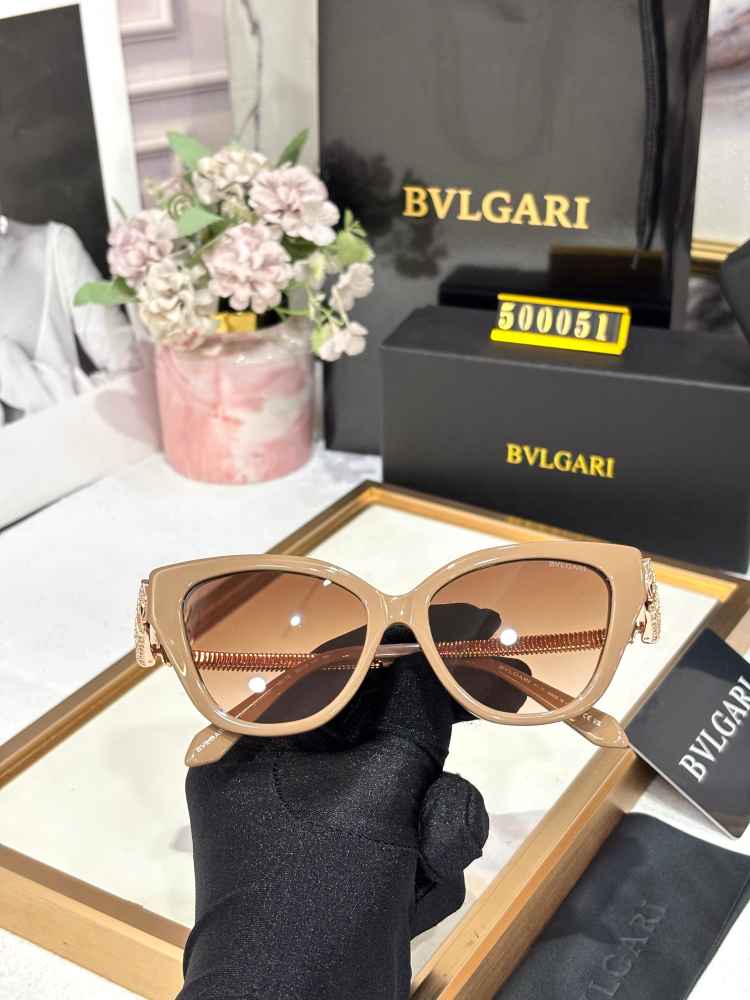 Bvlgari Brown Luxury Sunglasses-3