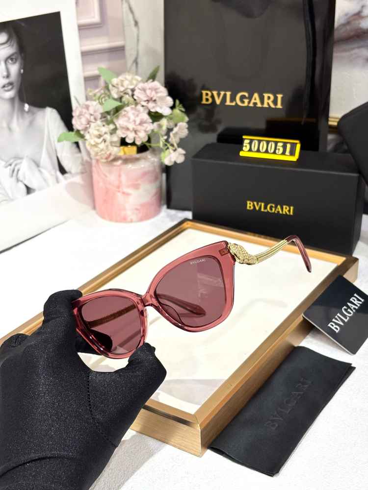 Bvlgari Pink Luxury Sunglasses-5