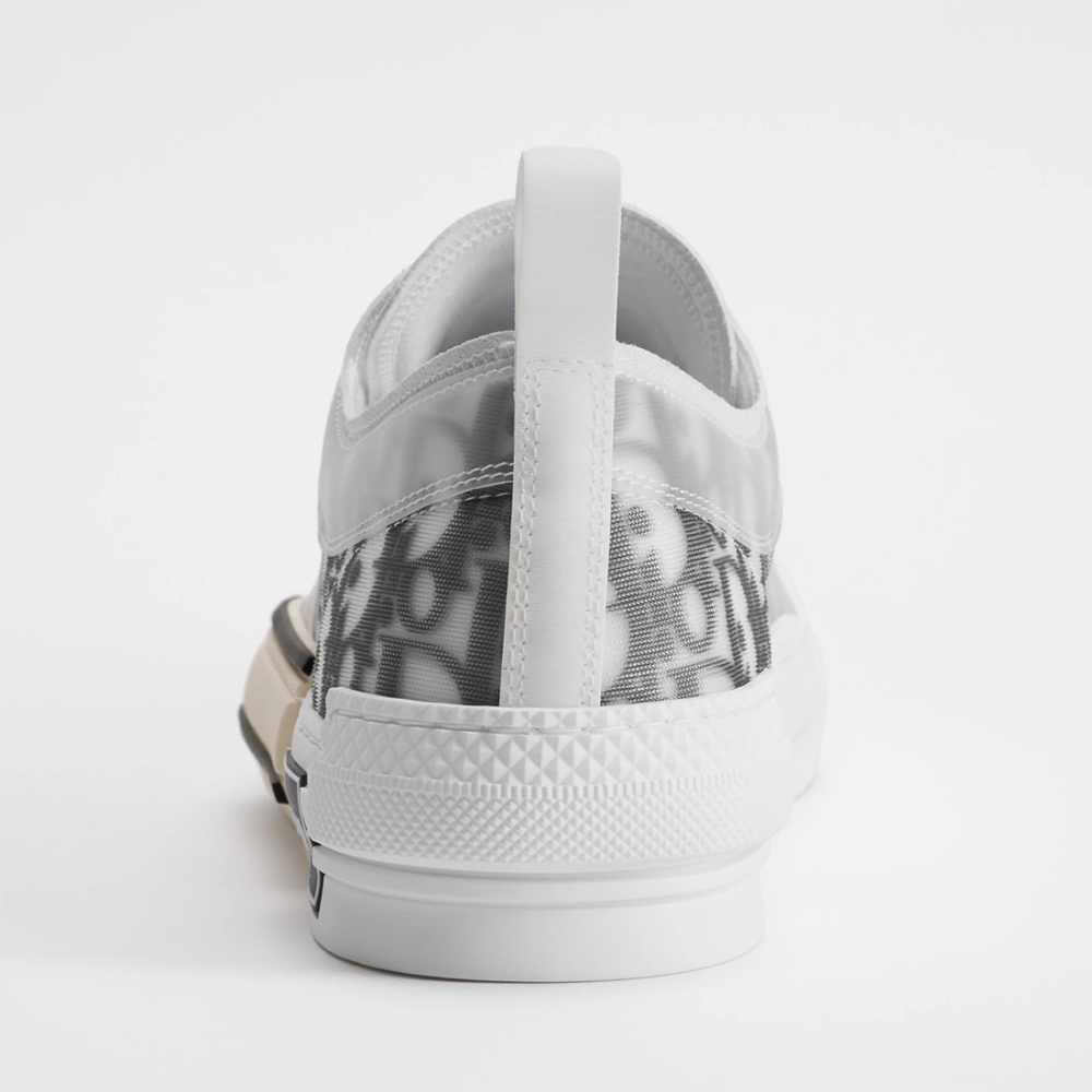 Dior Oblique Canvas B23 League White & Black Low-Top Sneaker-3