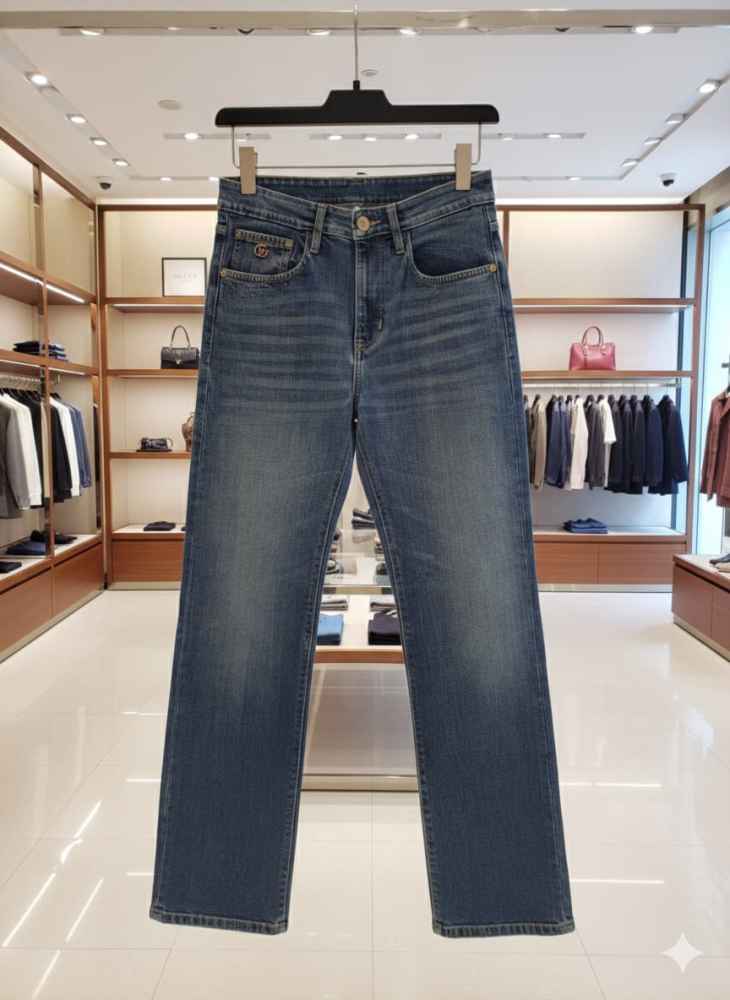 Gucci Blue Premium Quality Jeans-thumb-0