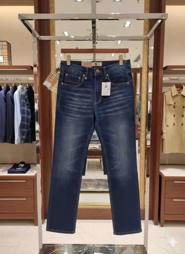 Burberry Blue Premium Denim Jeans-thumb-0