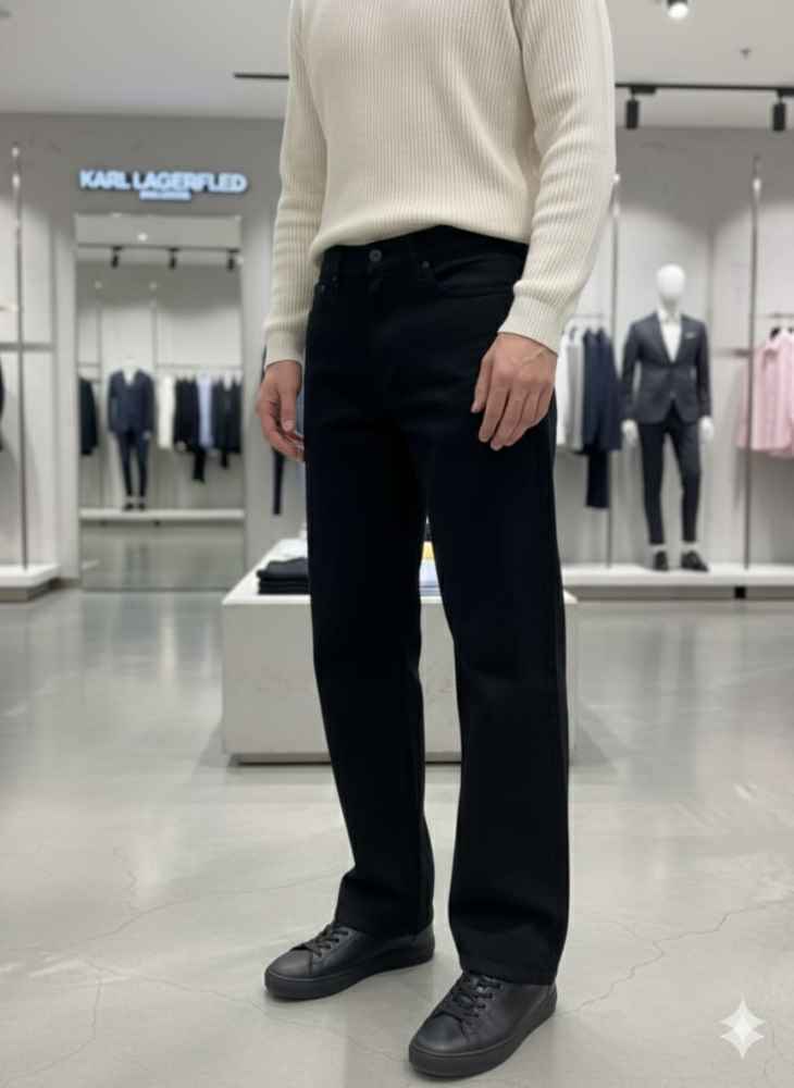 Karl Lagerfeld Black Premium Quality Jeans-2