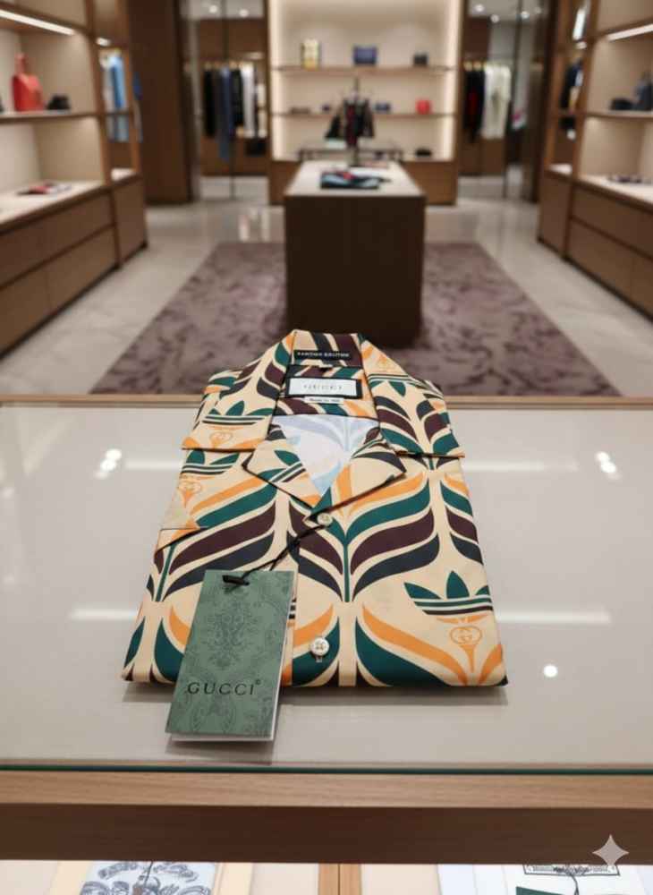Gucci Printed Premium Quality Short Sleeve Shirt-3