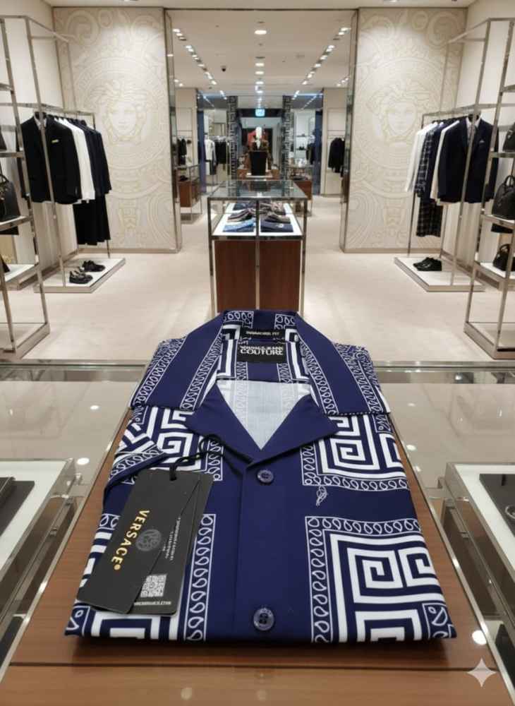 Versace Printed Premium Quality Short Sleeve Shirt-2