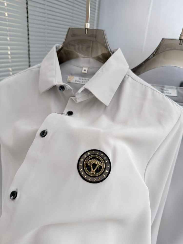 Versace White Premium Quality Shirt & Trouser Combo-4