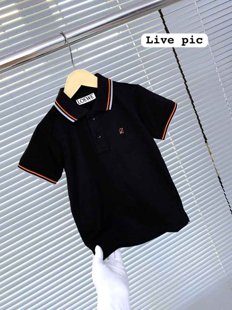 Loewe Black Kids Premium Quality T-shirt-thumb-2