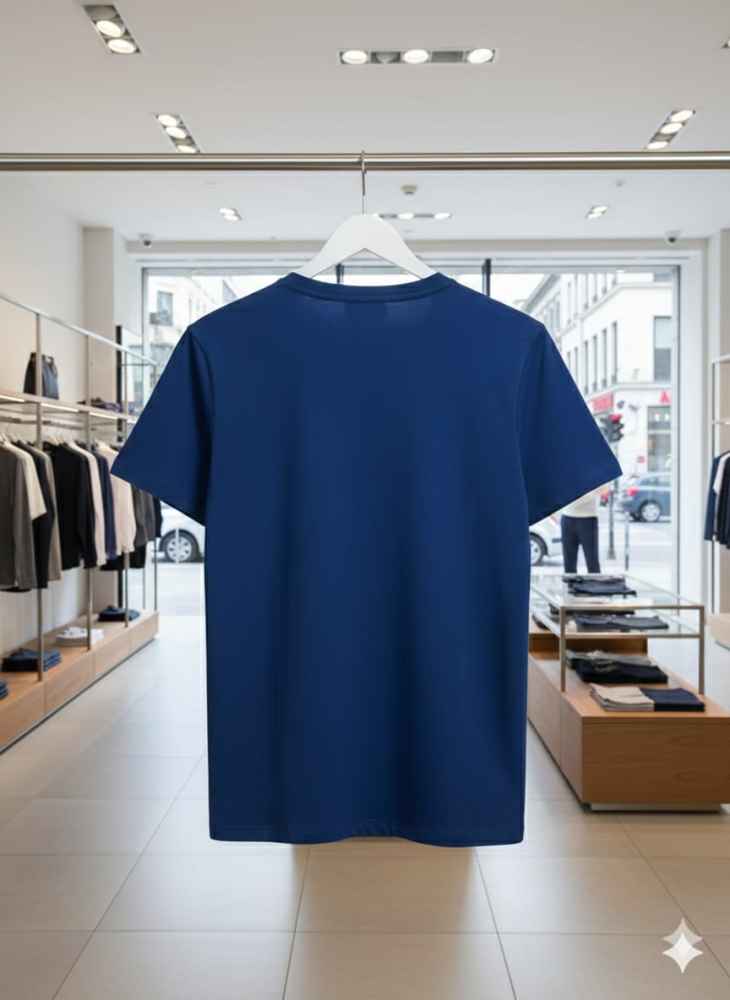 Armani Exchange Blue Premium Quality T-shirt-2