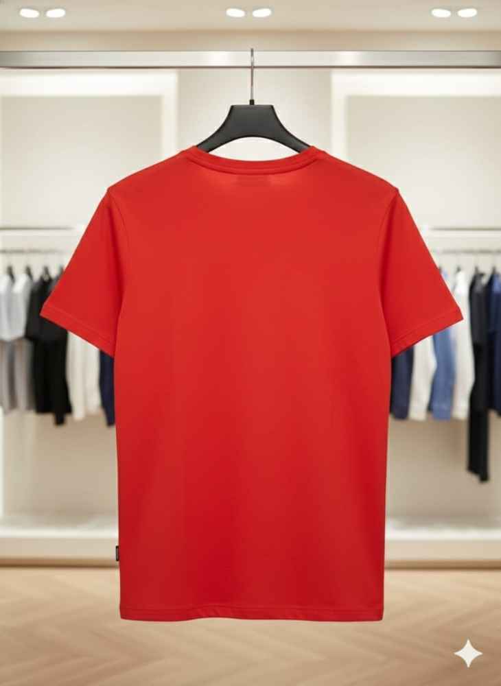Armani Exchange Red Premium Quality T-shirt-3