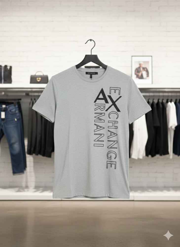 Armani Exchange White Premium Quality T-shirt-2