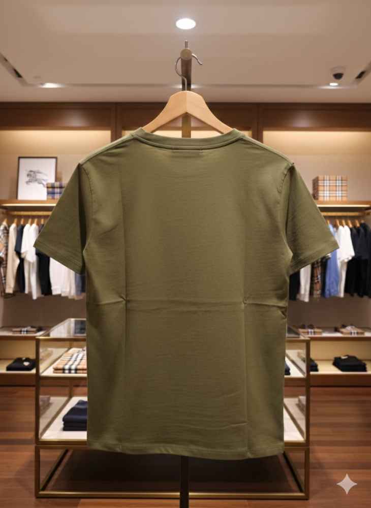 Burberry Green Premium Exclusive Polo T-shirt-3