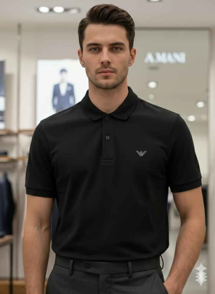 Armani Exchange Black Premium Quality T-shirt-1