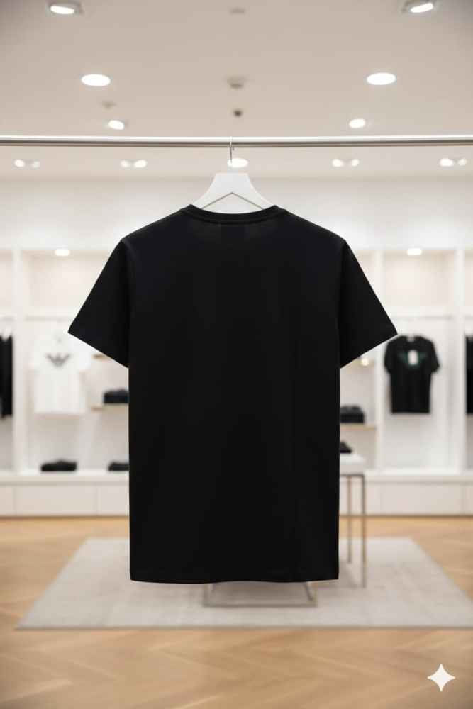 Giorgio Armani Black Premium Quality T-shirt-3