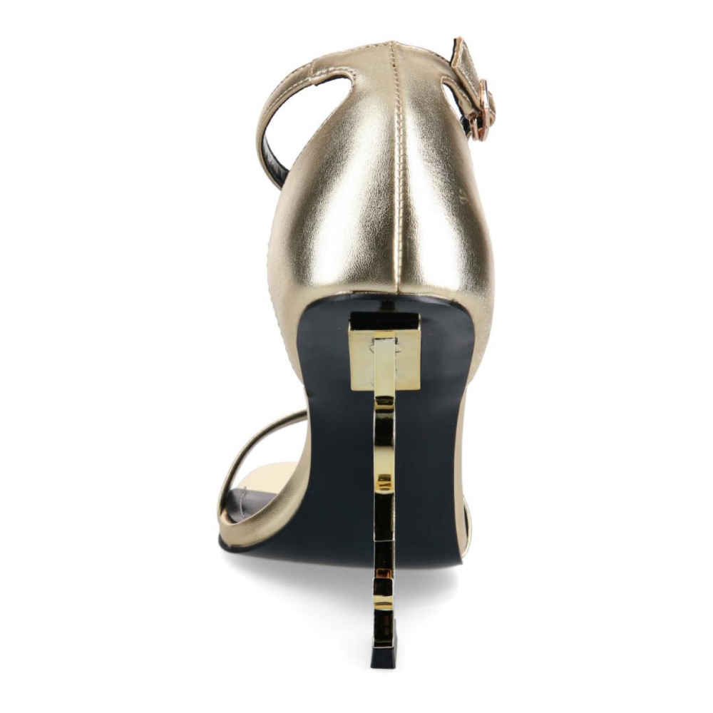 Ysl Opyum Golden Heel Sandals-thumb-1