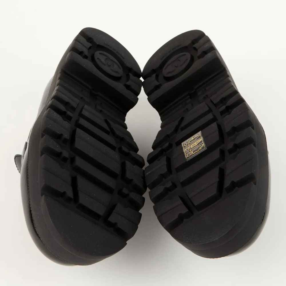 Chanel Black Winter Premium Korean Loafer-4