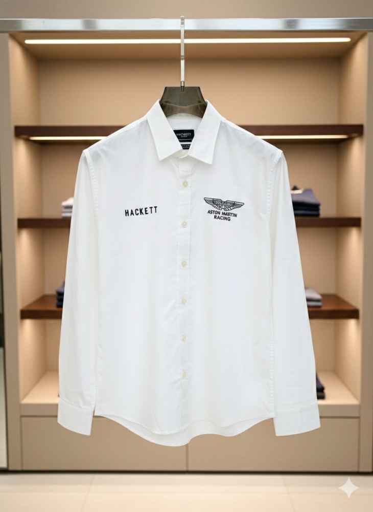 Hackett White Premium Quality Shirt-1