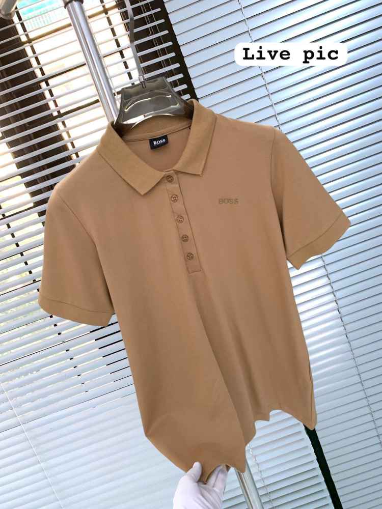 BOSS Brown Premium Quality Women T-shirt-1