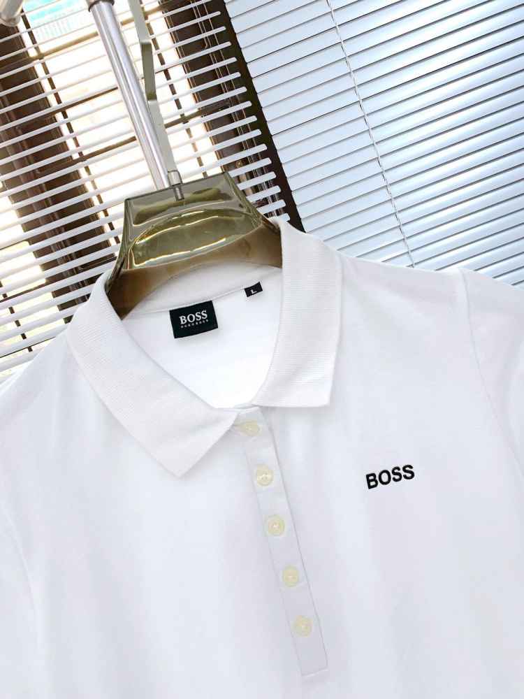 BOSS White Premium Quality Women T-shirt-thumb-1