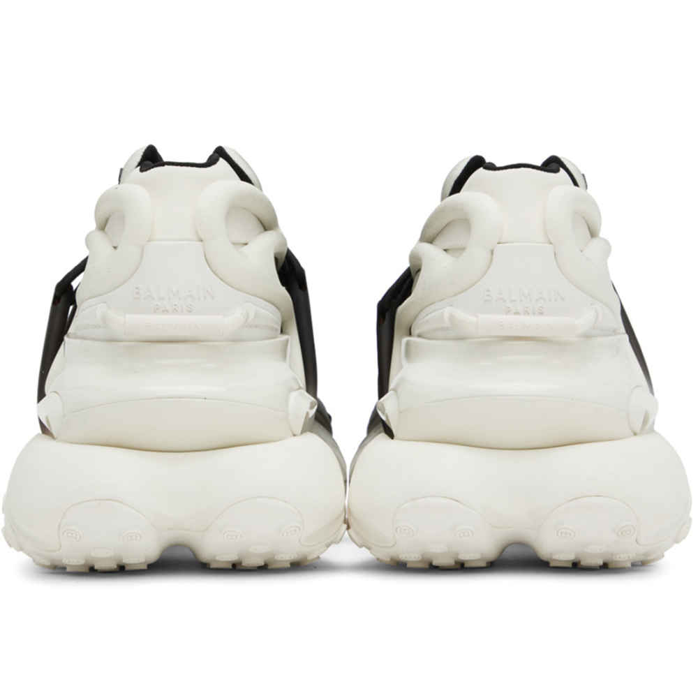 Balmain Paris Black & White Premium Quality Sneakers-thumb-2