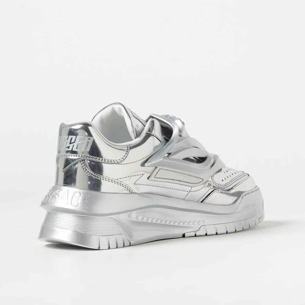 Versace Silver Premium Quality Sneakers-3