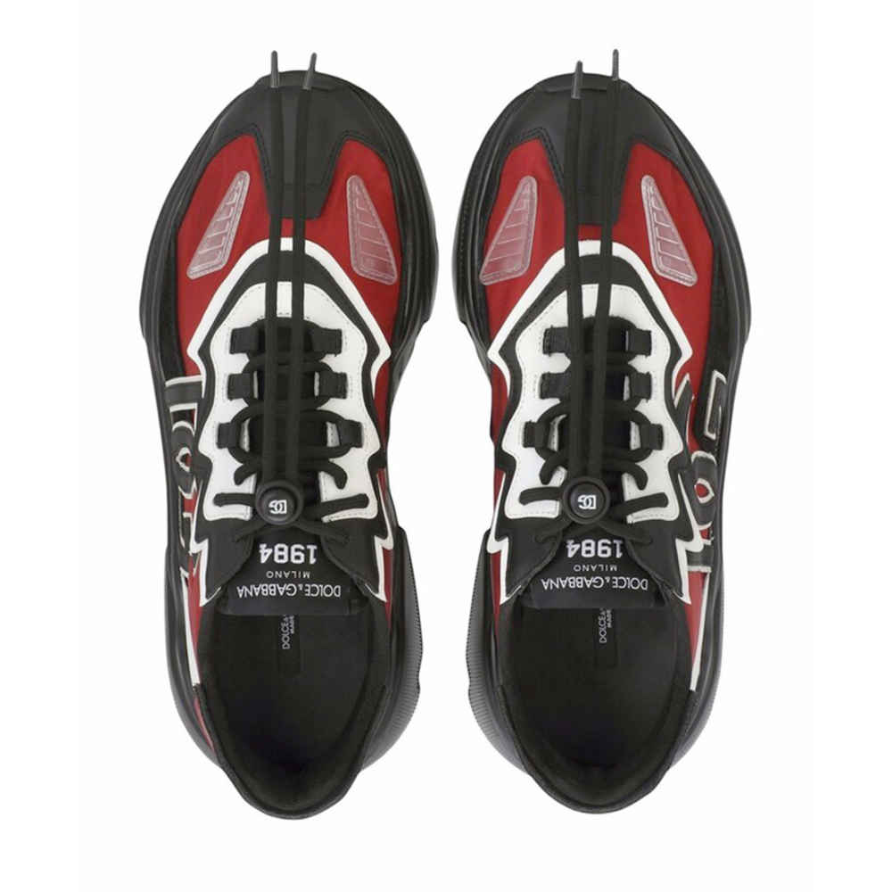 Dolce & Gabbana Black & Red Premium Daymaster Sneaker-3