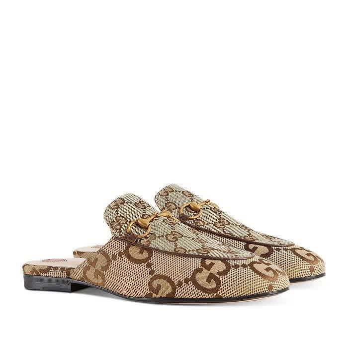 Gucci GG Princetown Jumbo Slide Women's Flat Sandals-thumb-0
