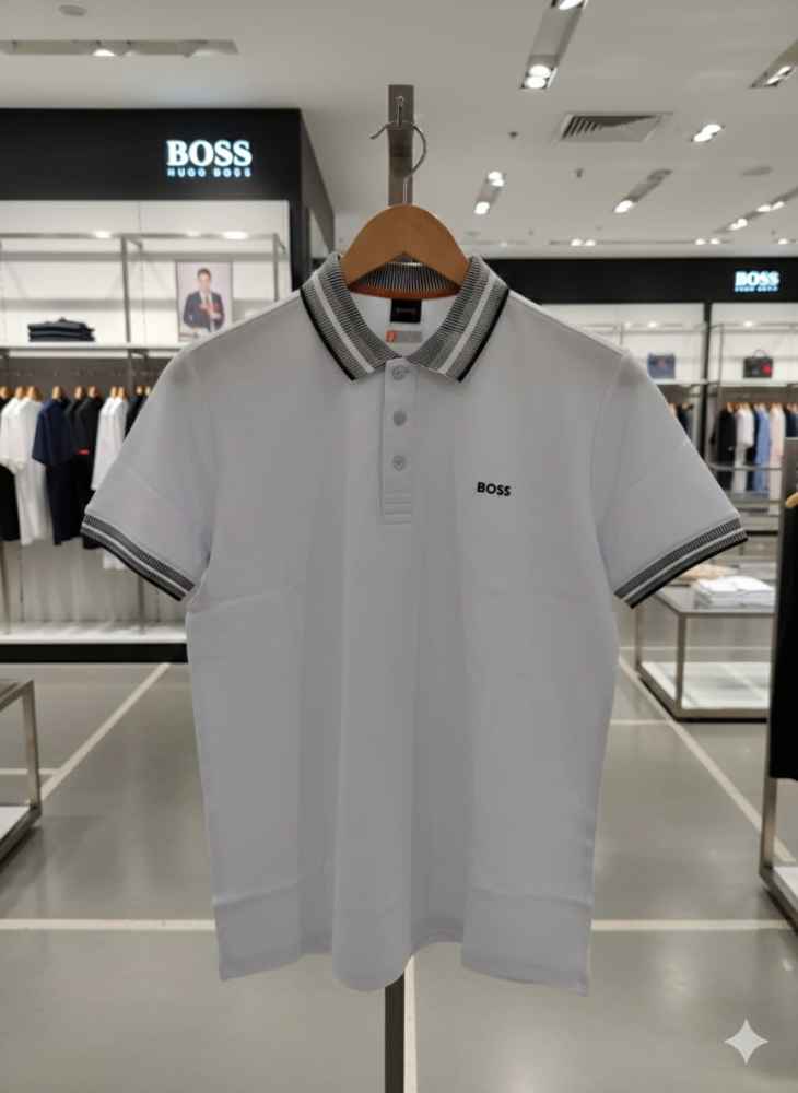 Hugo Boss White Premium Quality Tees-2