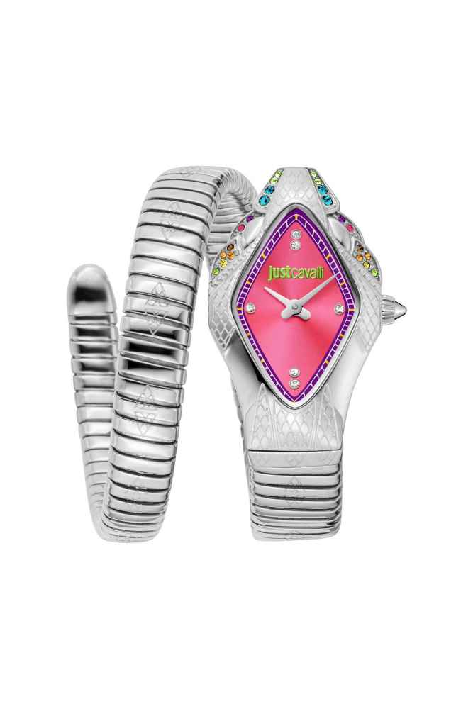 Just Cavalli Women's Ferocious Snake Analogue Watch JC1L306M0025-thumb-0
