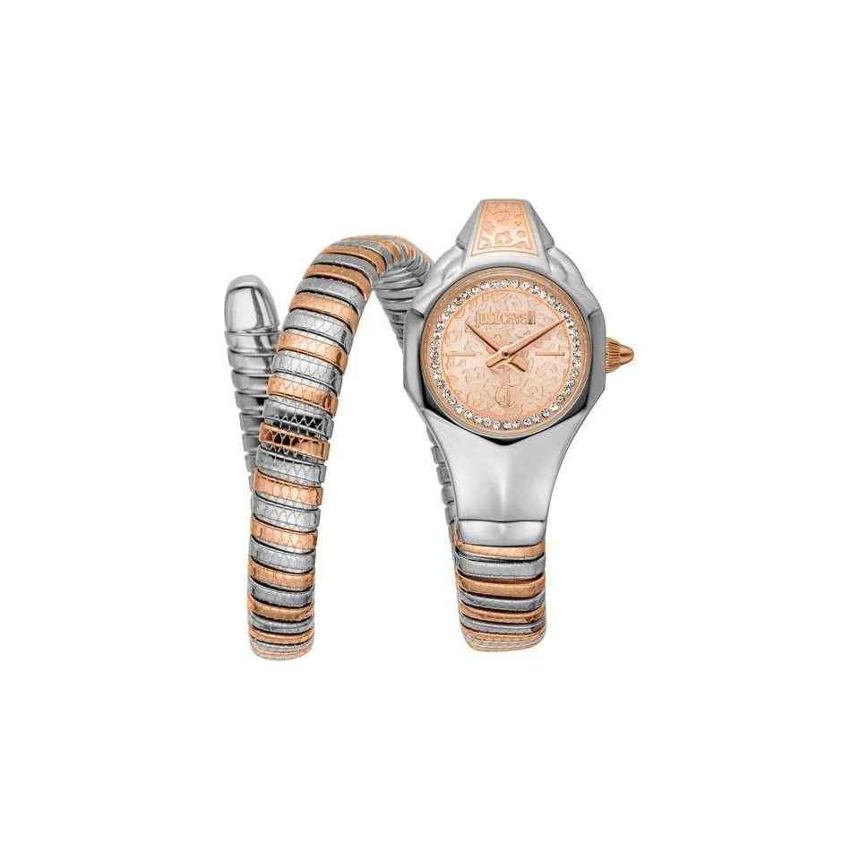 Just Cavalli Fiore Round Rose Gold Dial Watch for Women JC1L354M0065-thumb-0