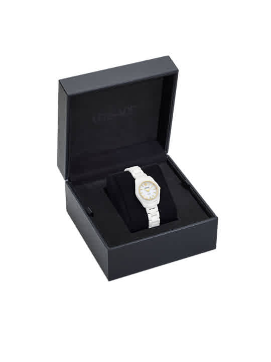 Versace Women Embellished Dial & Ceramic Bracelet Style Straps Analogue Watch VE9F00224-thumb-3