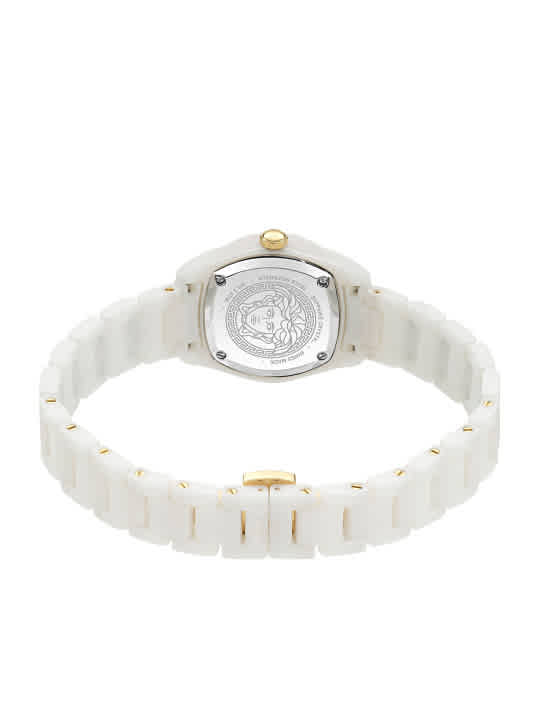 Versace Women Embellished Dial & Ceramic Bracelet Style Straps Analogue Watch VE9F00224-thumb-2