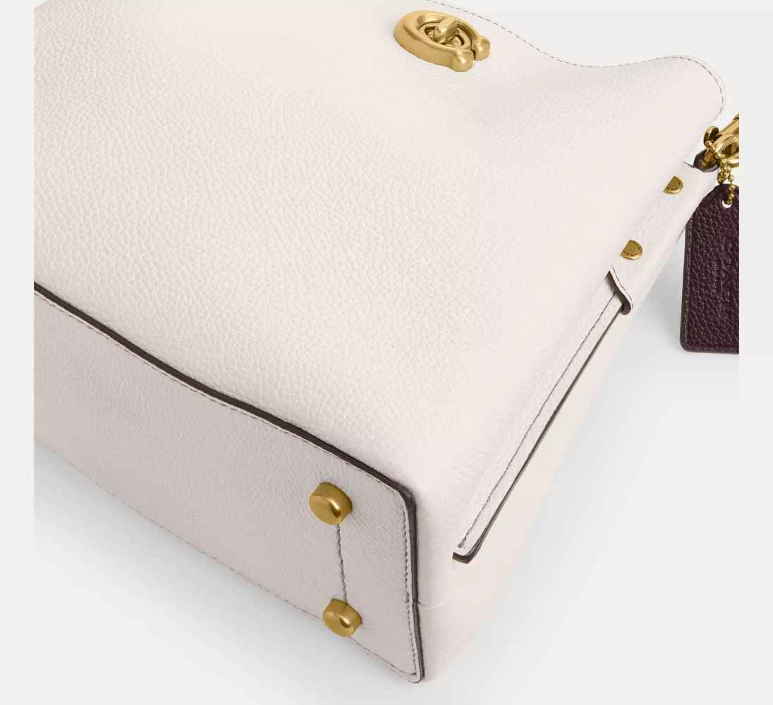 Coach Willow Bucket Laurel White Bucket Shoulder Bag-3