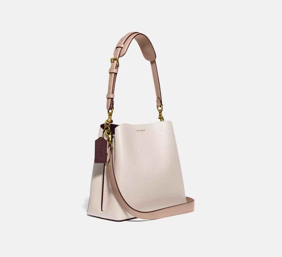 Coach Willow Bucket Laurel White Bucket Shoulder Bag-1