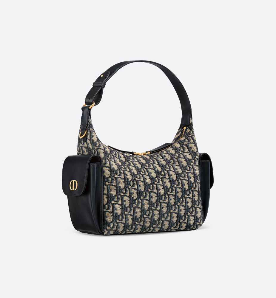 Christian Dior D-Dream Black Shoulder Bag-1