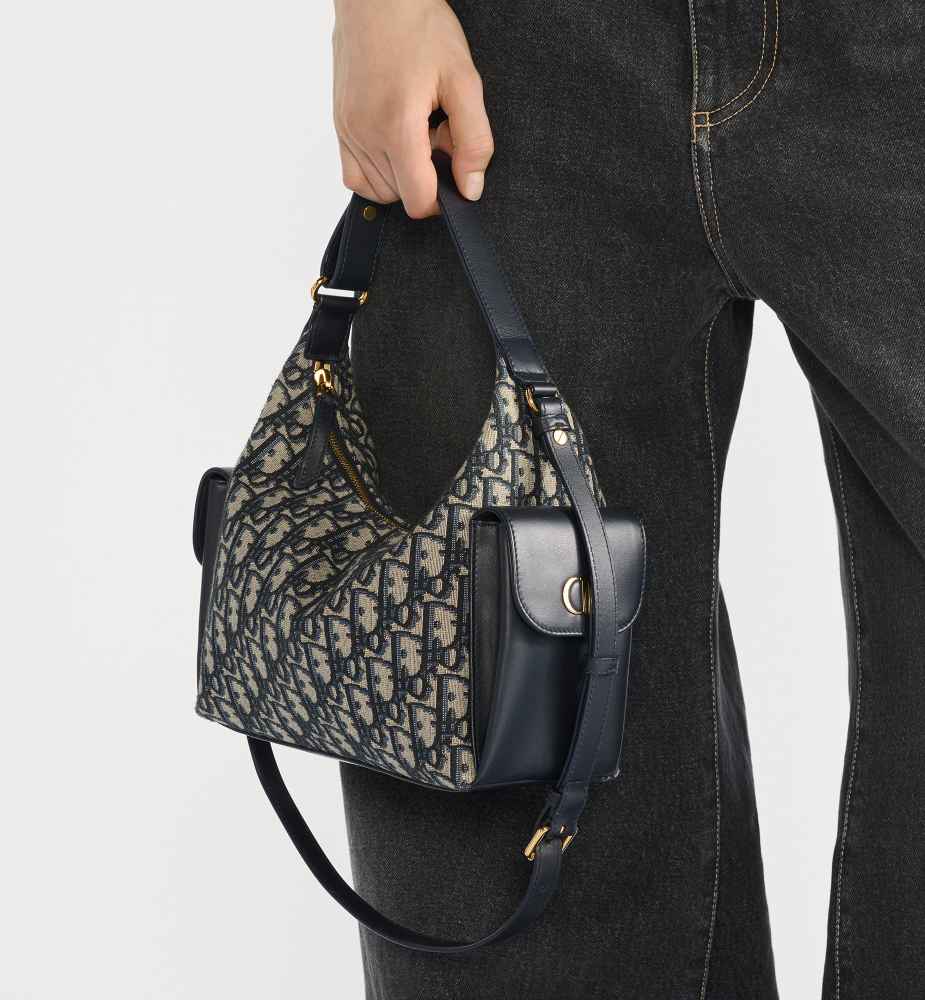 Christian Dior D-Dream Black Shoulder Bag-4