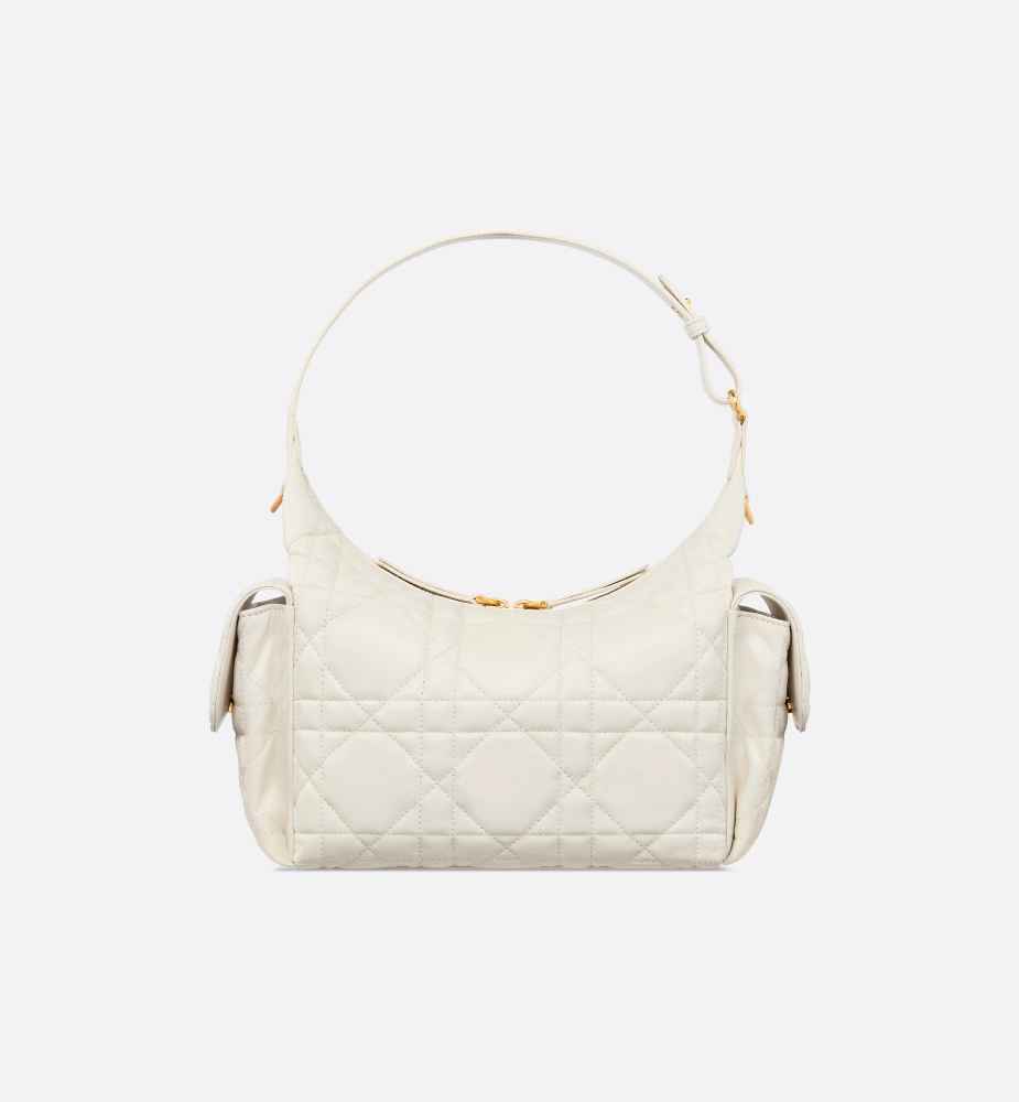 Christian Dior D-Dream White Shoulder Bag-1