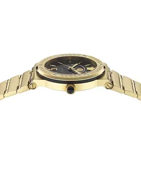 Versace Greca Logo Moonph Unisex Analog Watch VE7G00323-1