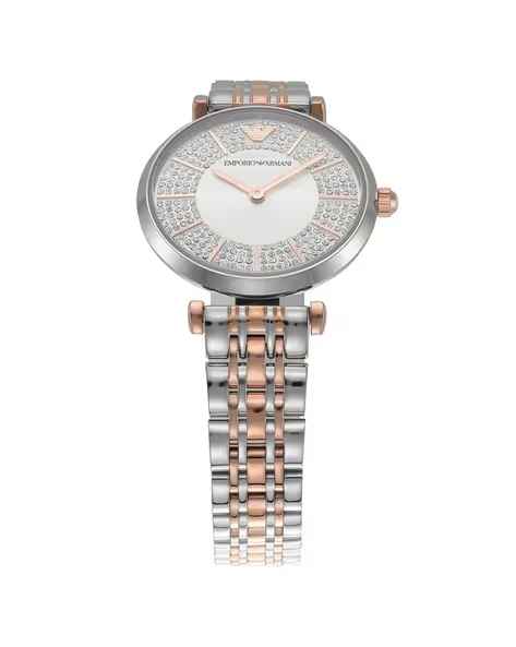 Emporio Armani Stainless Steel Analog Silver Dial Women Watch AR11537-1