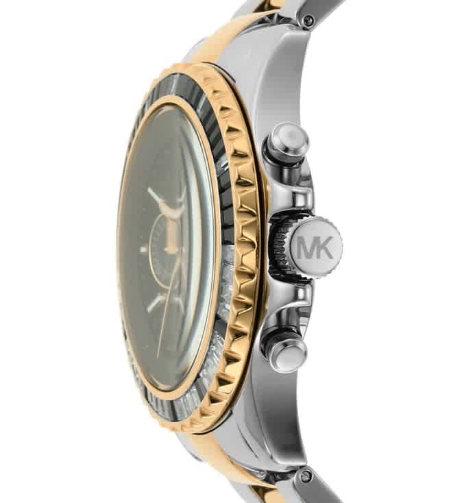 Michael Kors Everest Water Resistant Multi Function Black Watch-thumb-1