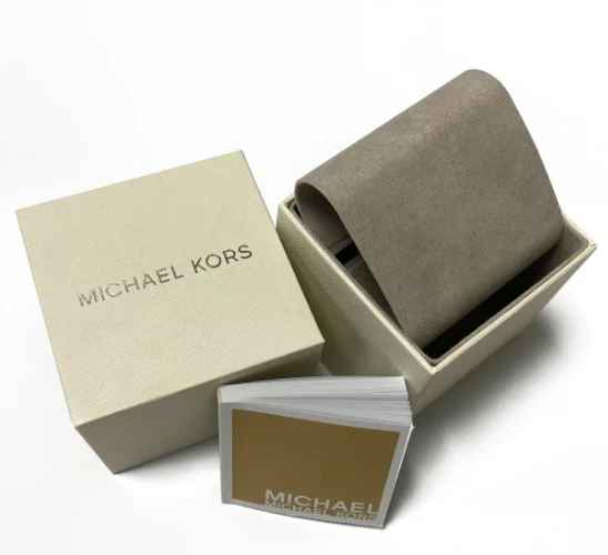 Michael Kors Oversized Berkley Gold-Tone Watch-4