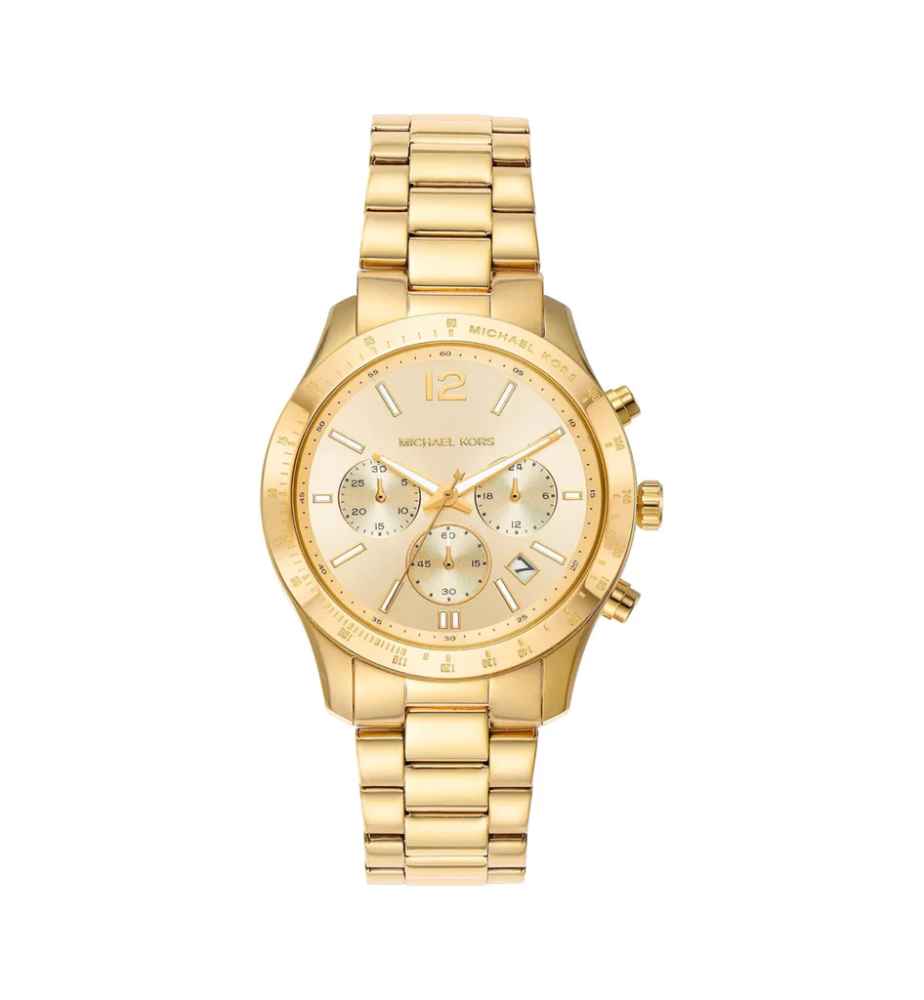 Michael Kors Oversized Berkley Gold-Tone Watch-3