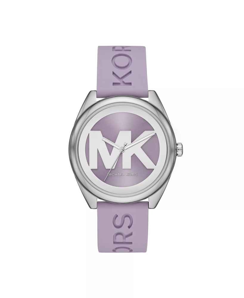 Michael Kors Women's Janelle Three-Hand Stainless Steel Watch-thumb-0