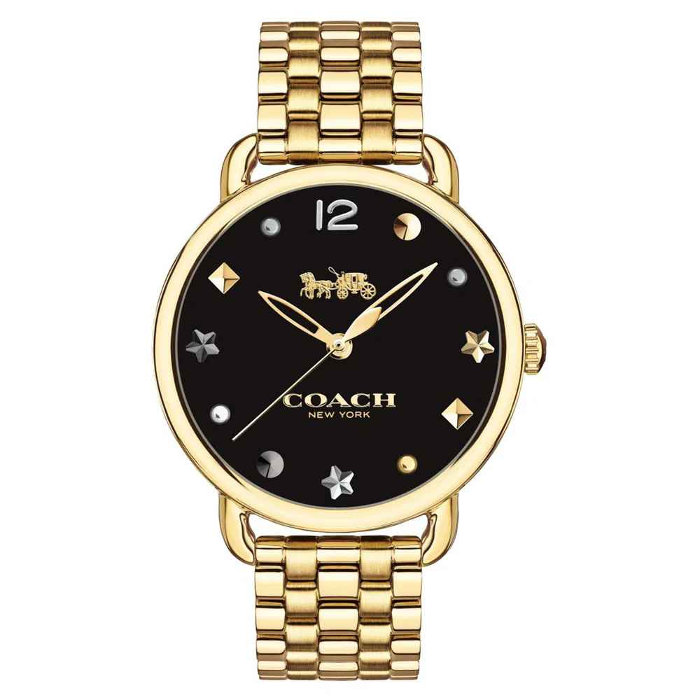 Coach Delancey Gold Tone Women's Watch-thumb-0