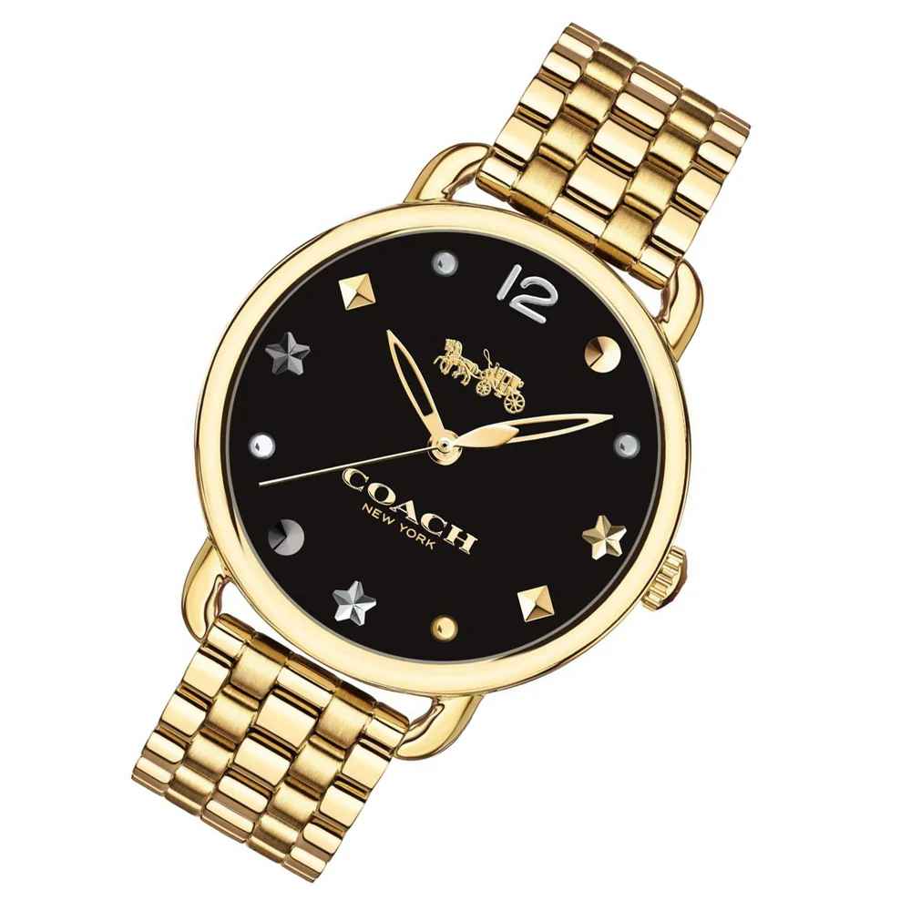 Coach Delancey Gold Tone Women's Watch-thumb-3