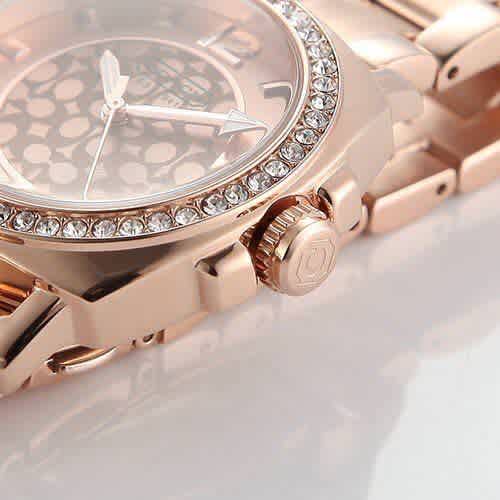 Coach Rose Gold Stainless Steel Strap Women Watch-thumb-1