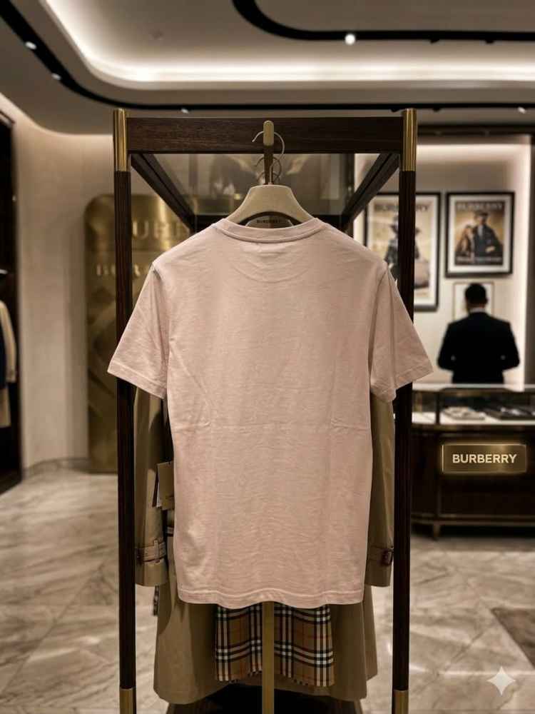 Burberry Brown Premium Exclusive Polo T-shirt-2