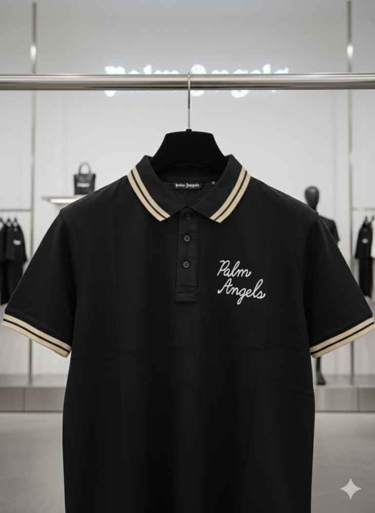 Palm Angel Black Premium Quality T-shirt-2