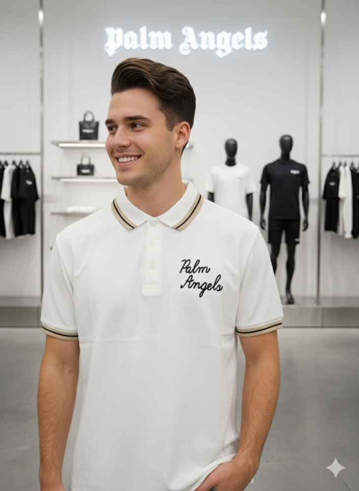 Palm Angel White Premium Quality T-shirt-2