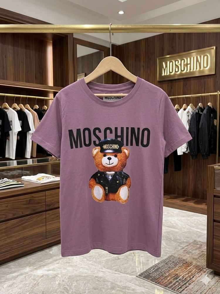 Moschino Purple Premium Quality Kids T-shirt-2